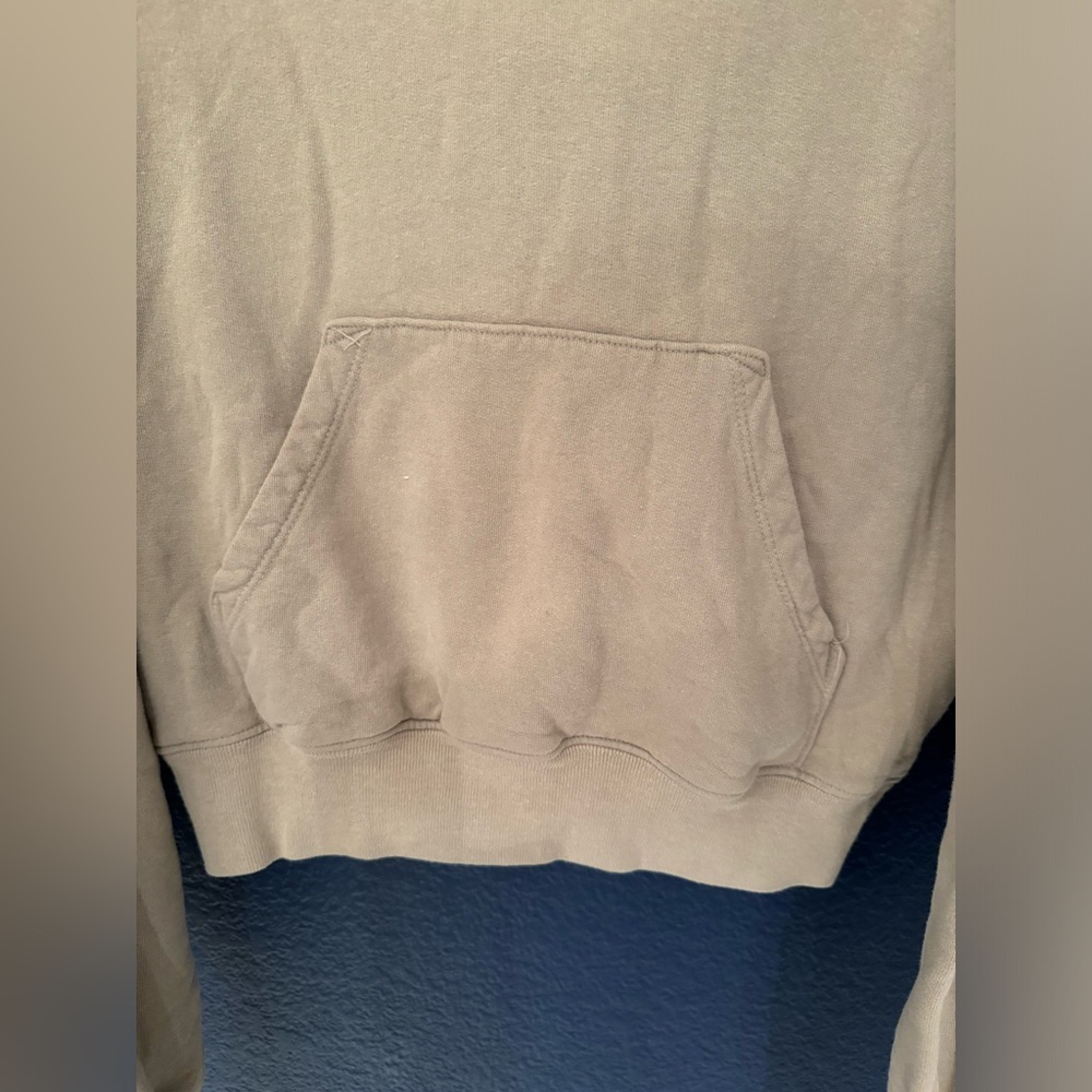 Sporty & Rich Women’s Cream Cotton Hoodie Size Small - Picture 5 of 7